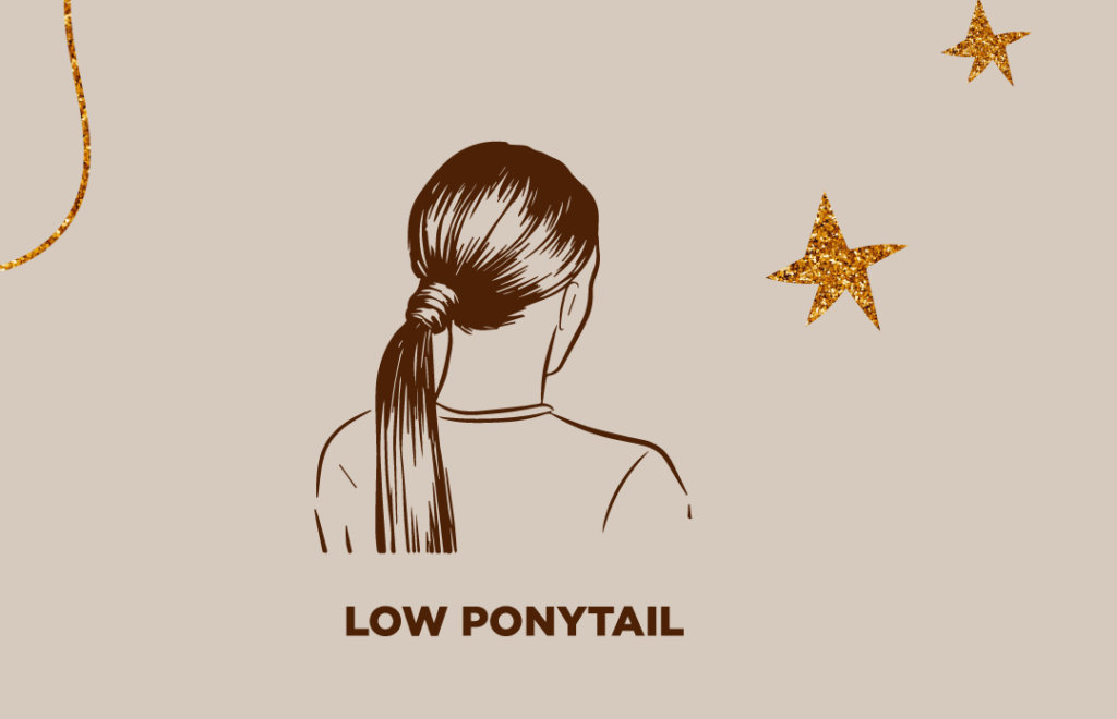 low ponytail