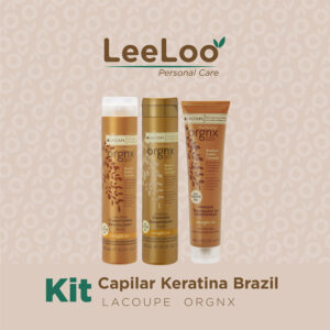 kit capilar keratina brazil lacoupe leeloo