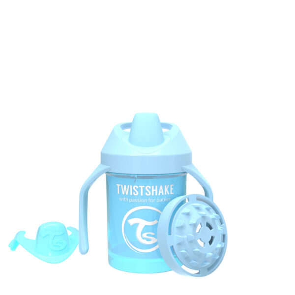 VASO TWISTSHAKE MINI CUP 7OZ 4+MESES AZUL - Imagen 2