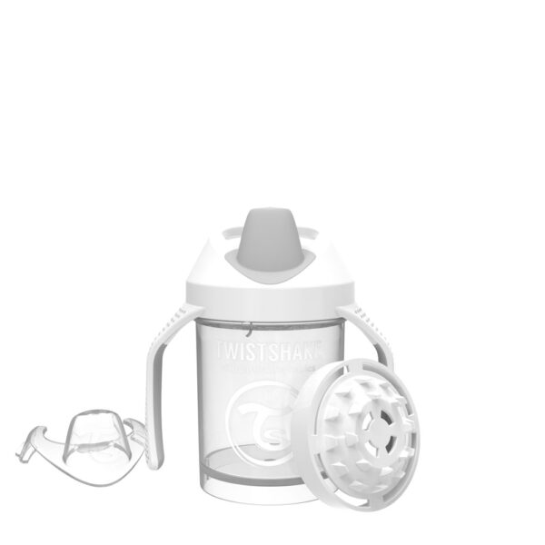 VASO TWISTSHAKE MINI CUP 7OZ 4+MESES BLANCO - Imagen 2