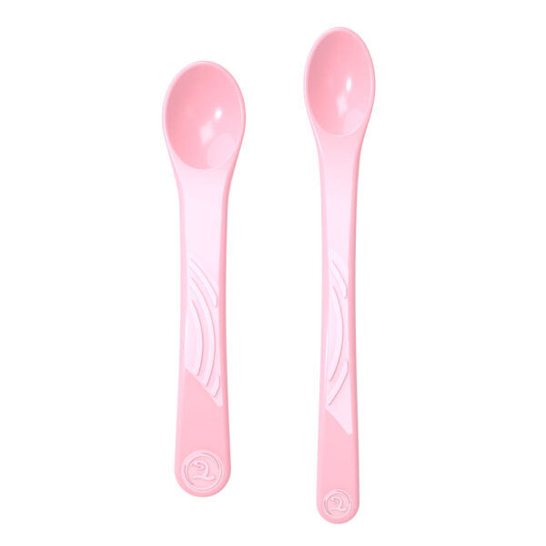 SET DE CUCHARAS X 2 TWISTSHAKE 4+MESES ROSA