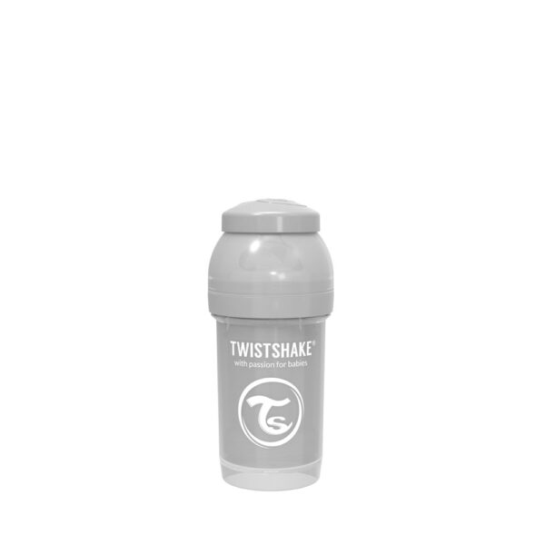 TETERO TWISTSHAKE ANTI-CÓLICO 6OZ 0+MESES GRIS - Imagen 2