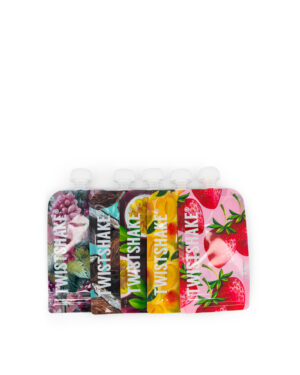 SQUEEZE BAG TWISTSHAKE X5 7,5 OZ FRUIT