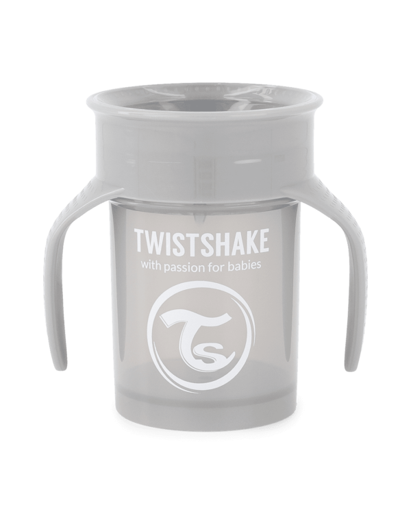 VASO 360 TWISTSHAKE X 230ML GRIS