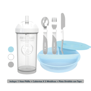 Set Lonchera Junior Gris