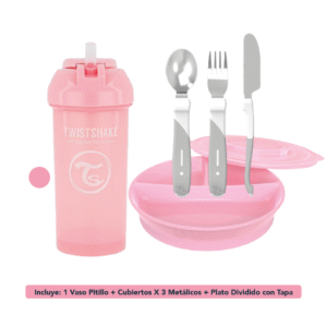 Set Lonchera Junior Rosa