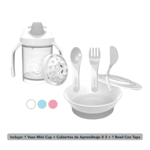 Set Lonchera Baby Blanco