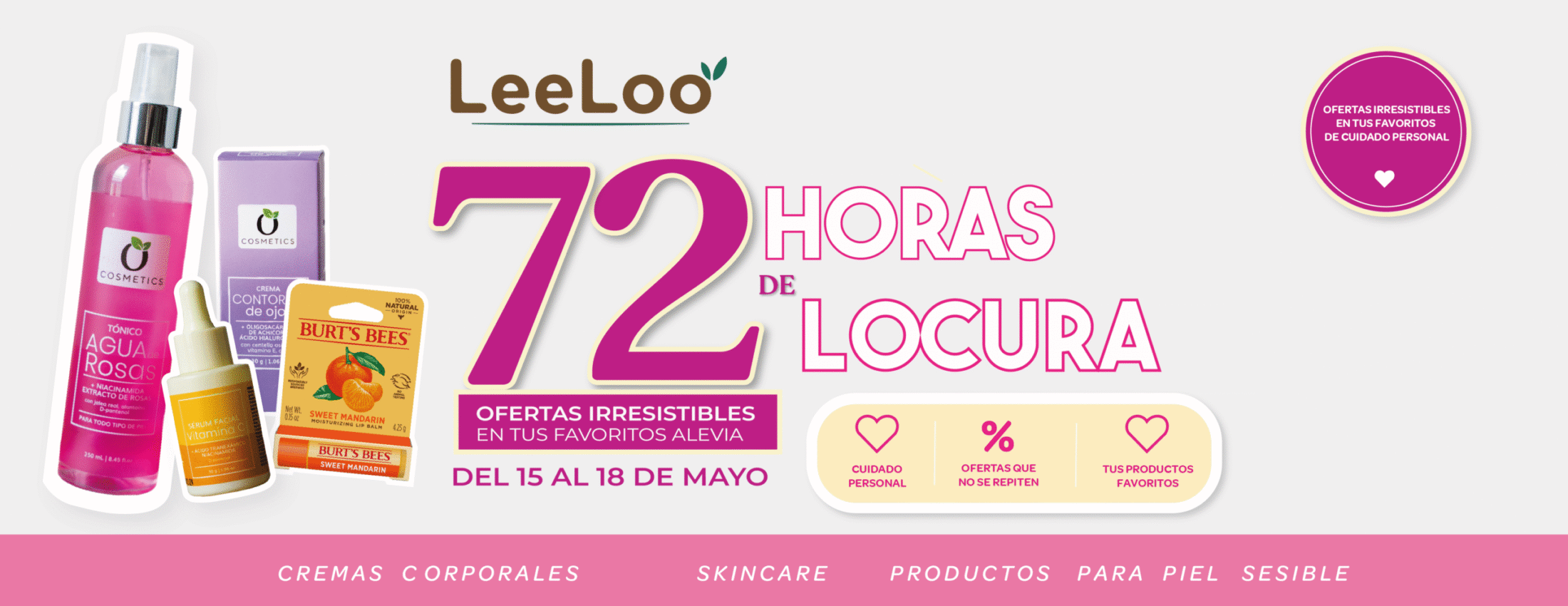 BANNER 72 horas de locura historias leeloo scaled